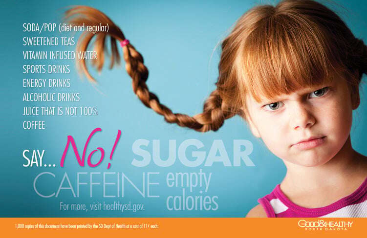 back of Drinks palm card