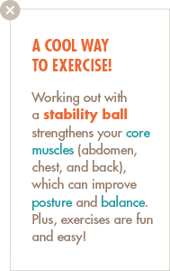 Stability Ball blurb