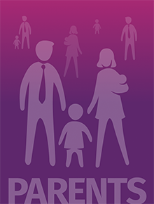 parents header graphic purple