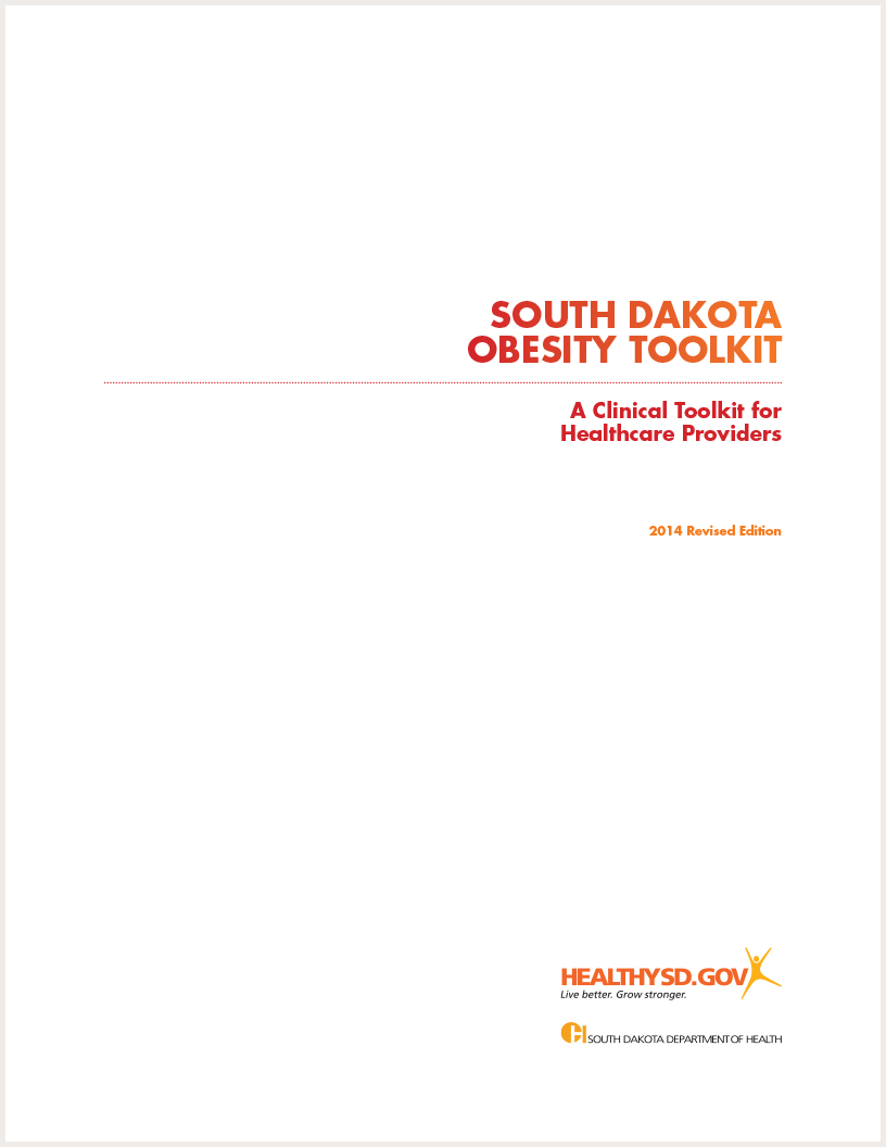 South Dakota Obesity Toolkit cover