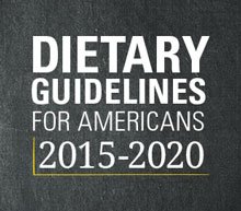 Dietary Guidelines for Americans 2015-2020