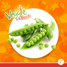 Veggie of the Month - peas