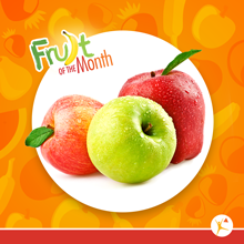 fruit of the month - apples