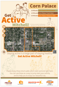 City of Mitchell Walking Route Flyer