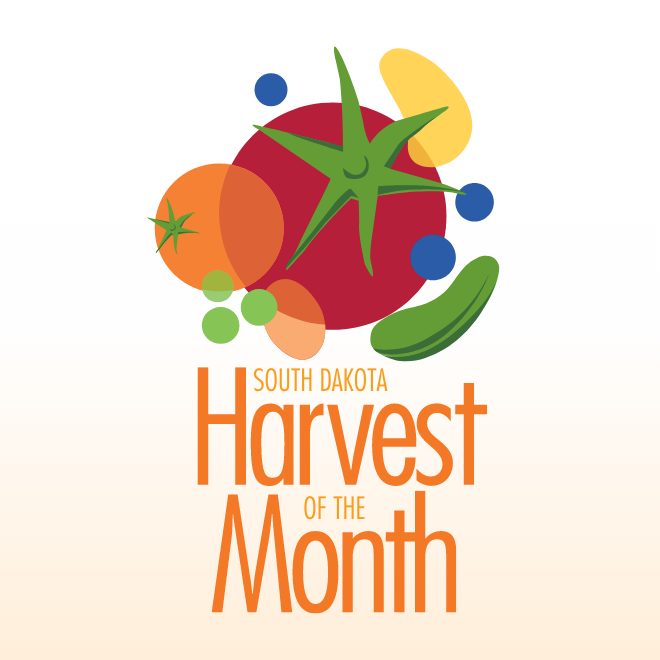 South Dakota Harvest of the Month logo