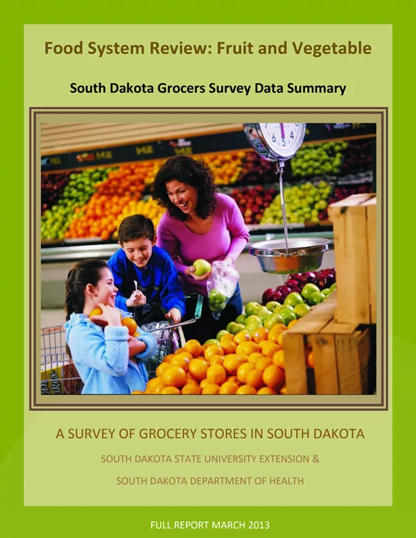 Cover of Grocery Report